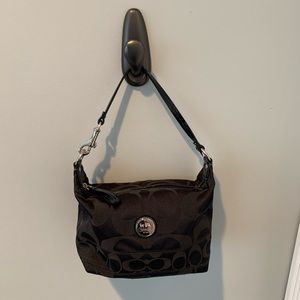 Small black Coach bag